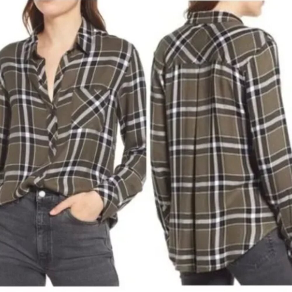 Rails Hunter Plaid Button-Up Shirt